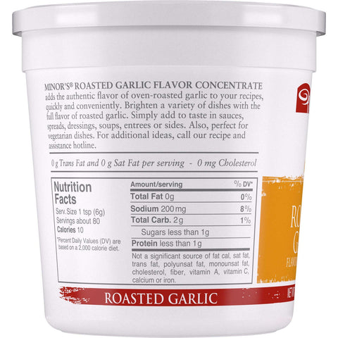 Nestle Minors Roasted Garlic Flavor Concentrate, 1 Pound -- 6 per case.