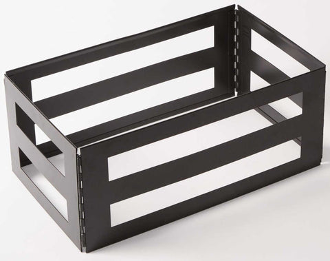American Metalcraft Full Size Black Twilight Crate, 20-3/8 inch Length