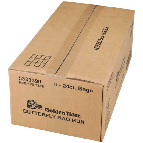 Golden Tiger Butterfly Bao Bun, 1.85 Pound -- 6 per case