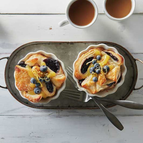 General Mills Pillsbury Turnovers Blueberry Sugared Puff Pastry Dough, 3.7 Ounce -- 60 per case.