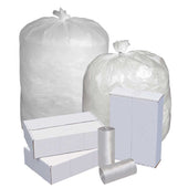 Pitt Plastics High Density Performance Line Natural Perforated Roll Can Liner, 12 16 Gallon -- 1000 per case.
