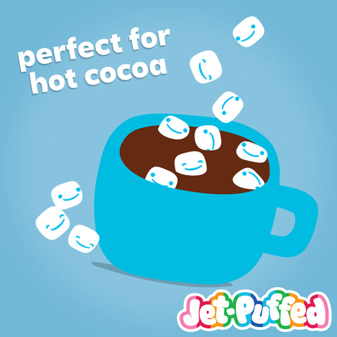 Jet Puffed Vanilla Marshmallow, 3 Ounce -- 6 per case.