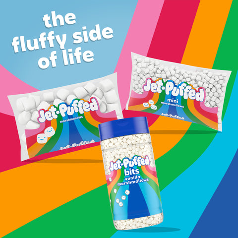 Jet Puffed Vanilla Marshmallow, 3 Ounce -- 6 per case.