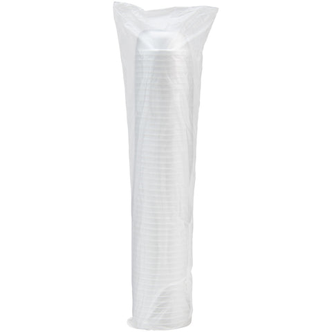 Bowl Foam White Squat 8 Oz