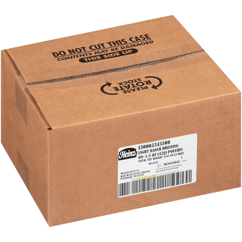 Dressing Ranch Light Single Serve Packet 534350/78000738