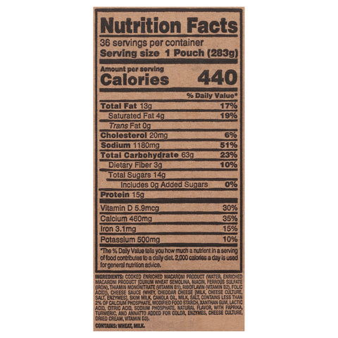 Kraft Frozen Entree Signature Macaroni and Cheese, 10 Ounce -- 36 per case.