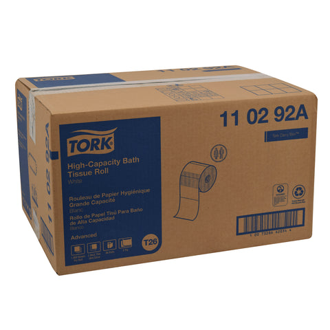 Tork Advanced TISSUE BATH HIGH CAPACITY WHITE 2-PLY