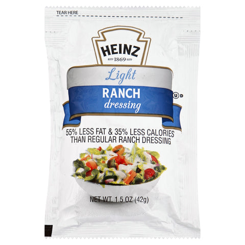 Dressing Ranch Light Single Serve Packet 534350/78000738