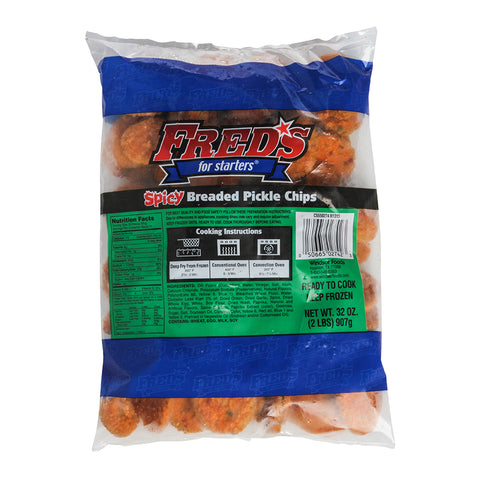 Fred's For Starters® APPETIZER SPICY BREADED PICKLE CHIPS
