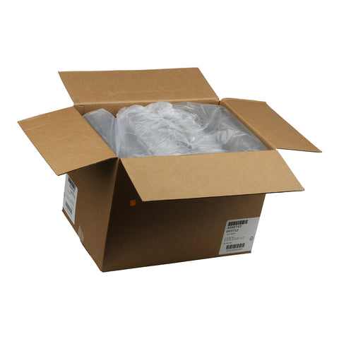 DeliView™ CONTAINER PLASTIC SNACK TRAY WHITE W/ CLEAR LID 12 OZ