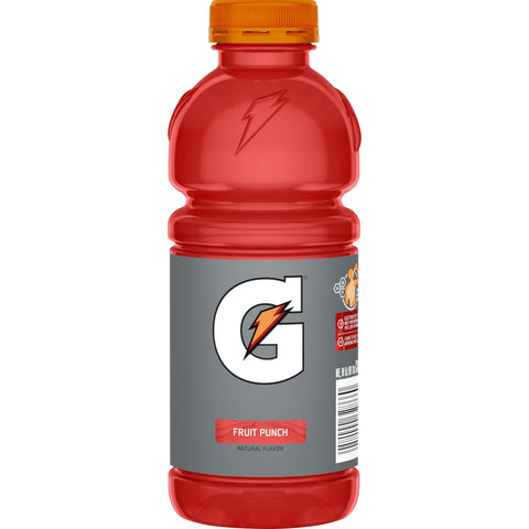 Gatorade DRINK FRUIT PUNCH WIDEMOUTH PLASTIC BOTTLE